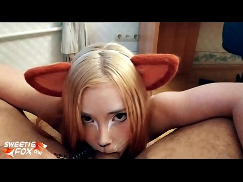 ❤️ Kitsune gbe dick ati pẹlu ni ẹnu rẹ ❤️❌  si wa ❌️❤